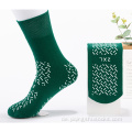 Farbe Baumwoll PVC Kleber Langlebiger Krankenhaus -Slipper Socken